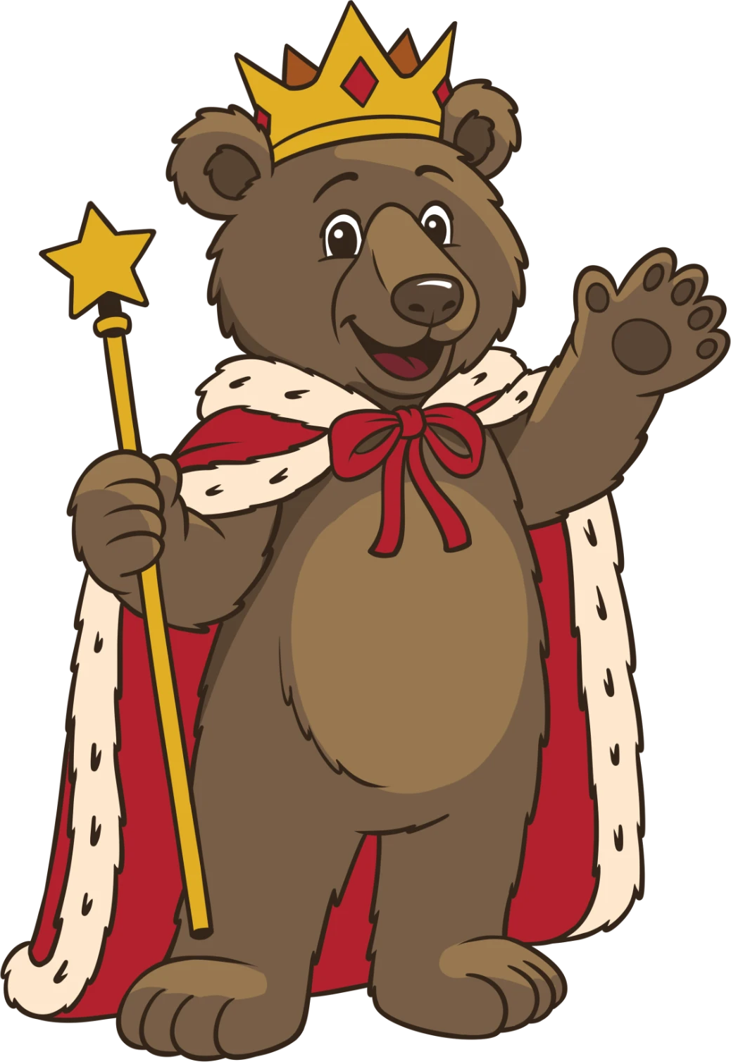 King Roary the BrainyZoo mascot welcoming families